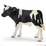 Schleich mängufiguur Farm Life 13798 Holstein Calf, vasikas