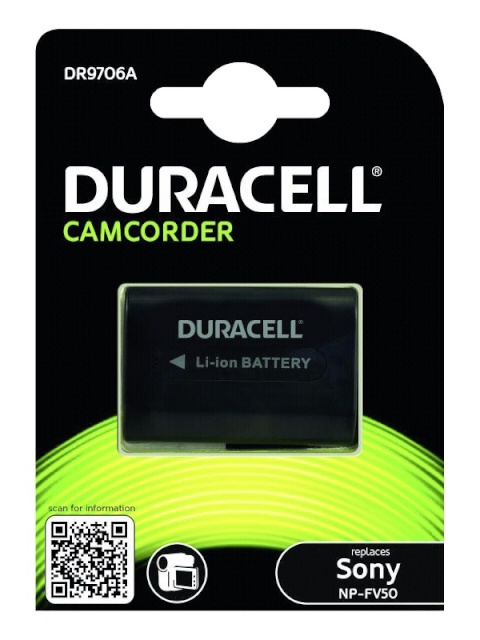Duracell aku 650mAh for NP-FV50
