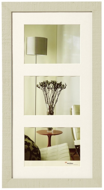 Walther galerii pildiraam Home 3x15x20cm Wooden Frame kreemjas valge