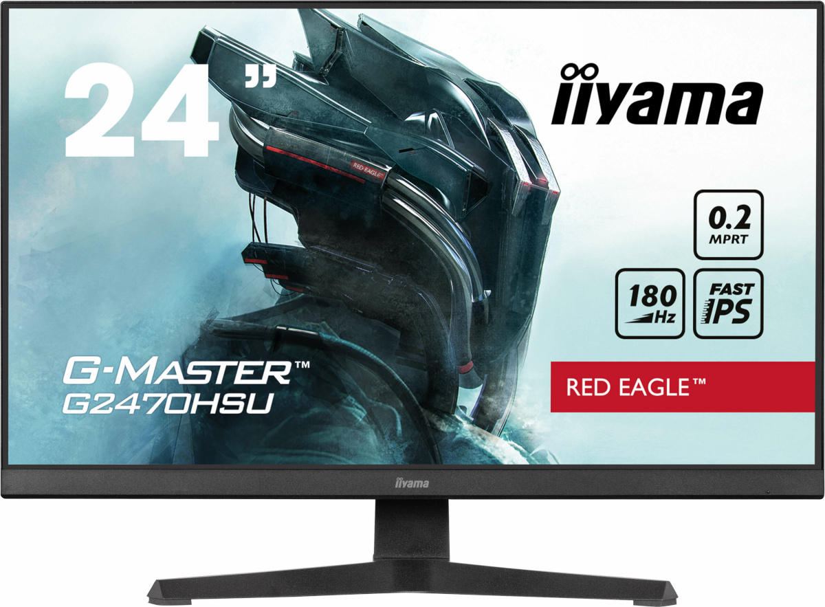iiyama monitor 60.5cm (24") G2470HSU-B6 16:9 HDMI+DP+USB IPS bl.