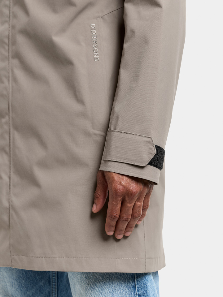 Didriksons Kevadparka George USX parka helepruun (Ash Brown) - suurus M