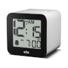 Braun BC 25 WP-DCF valge Funkwecker mit Sprachausgabe