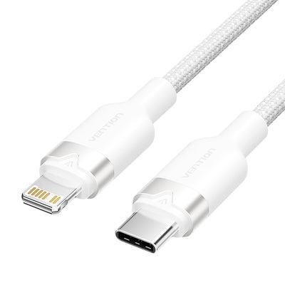 Vention laadimiskaabel Cable USB-c To Lightning 1m valge