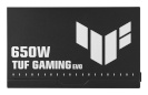 Asus toiteplokk TUF-GAMING-650B-EVO (must, 3x PCIe, Kabelmanagement, 650 Watt)