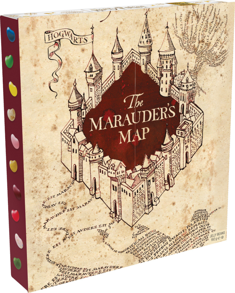 Jelly Bean advendikalender Harry Potter Marauder's Map Christmas Calendar, 192g