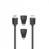Hama kaabel HDMI 1,5m +adapter