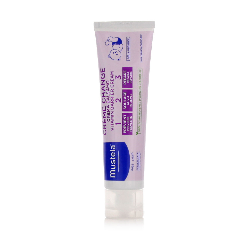 Mustela kehakreem Bébé Vitamin Barrier Cream 100ml, lastele