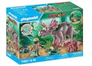 Playmobil klotsid 71821 Set with Dinos 71821 Triceratopsy