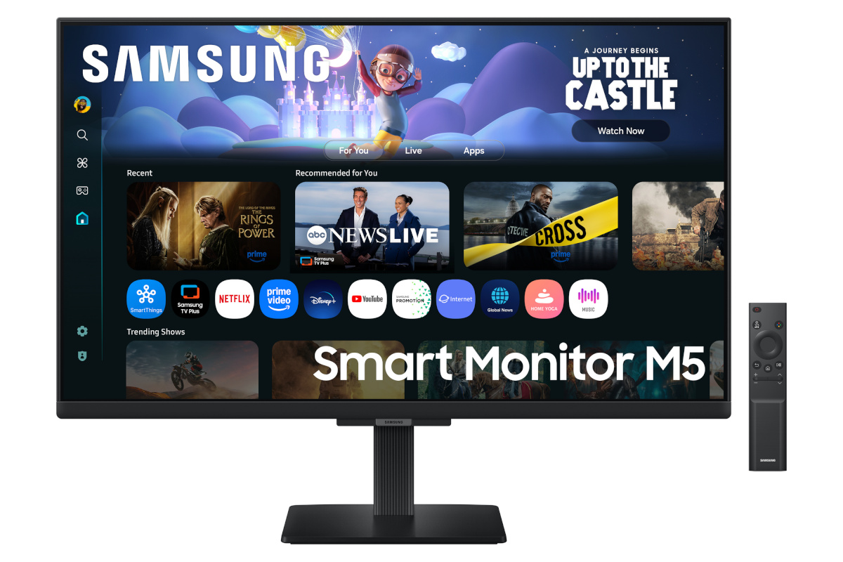 Samsung monitor LS27FM500EUXEN 27" Smart Monitor M5 M50F 1920x1080/16:9/250cd/m2/5ms, HDMI, USB, DP |