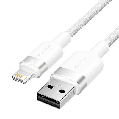 Vention laadimiskaabel Cable Usb2.0 To Lightning 2m valge
