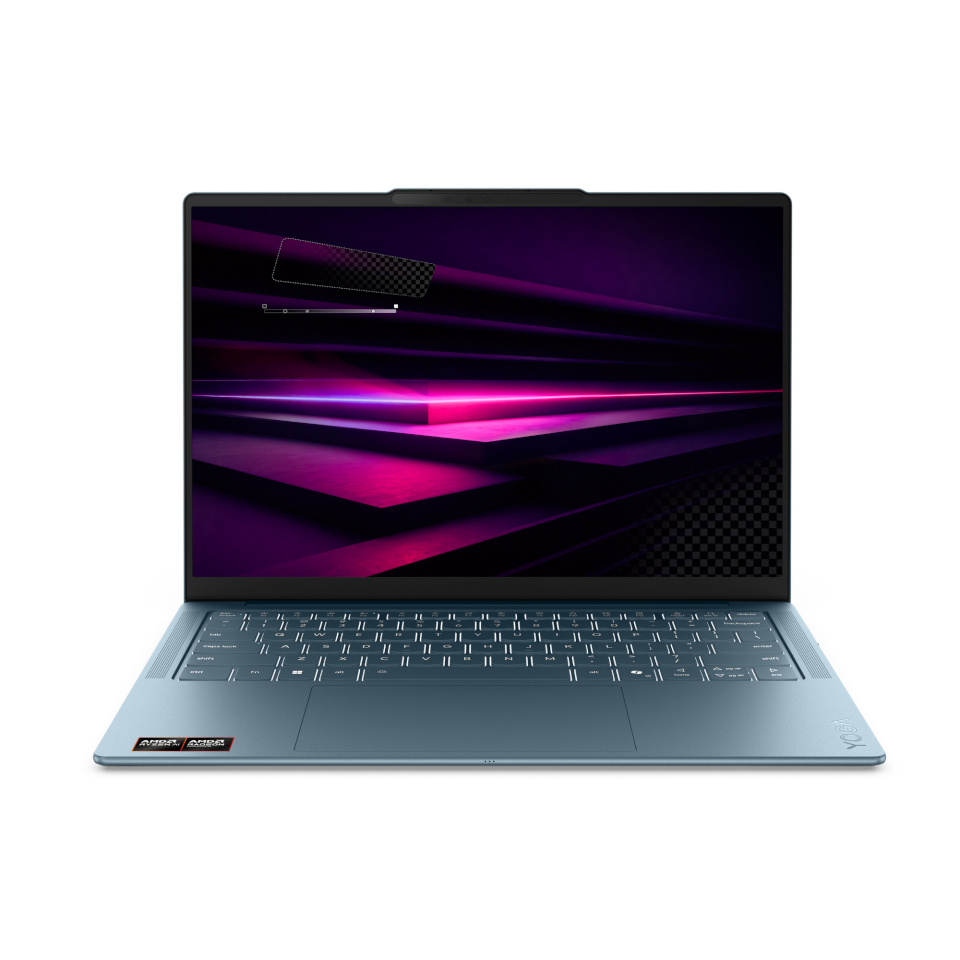LENOVO sülearvuti Yoga 7 Slim - 14" 2.8K OLED, AMD Ryzen AI 7 445, 16GB RAM, 512GB SSD, Windows 11 Home
