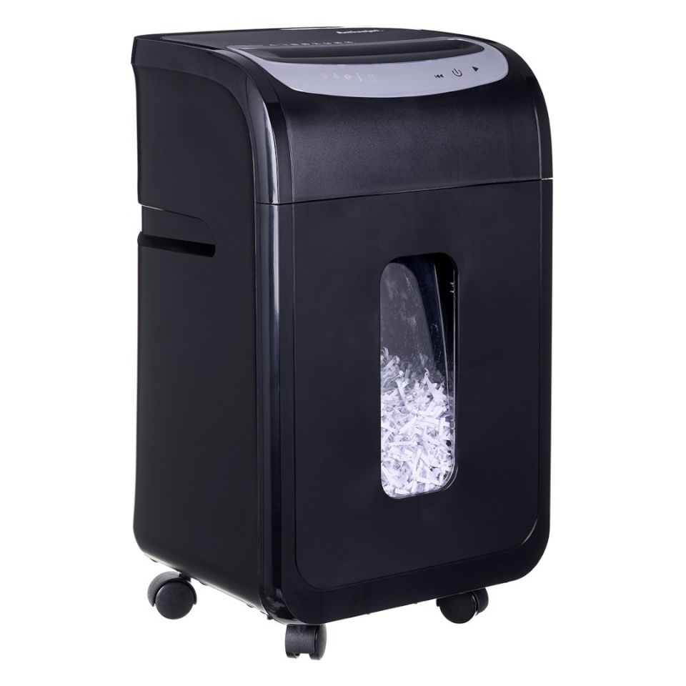 Activejet paberipurustaja Shredder ASH-2502C, P-4, 28 l, shreds 4x40 mm, must