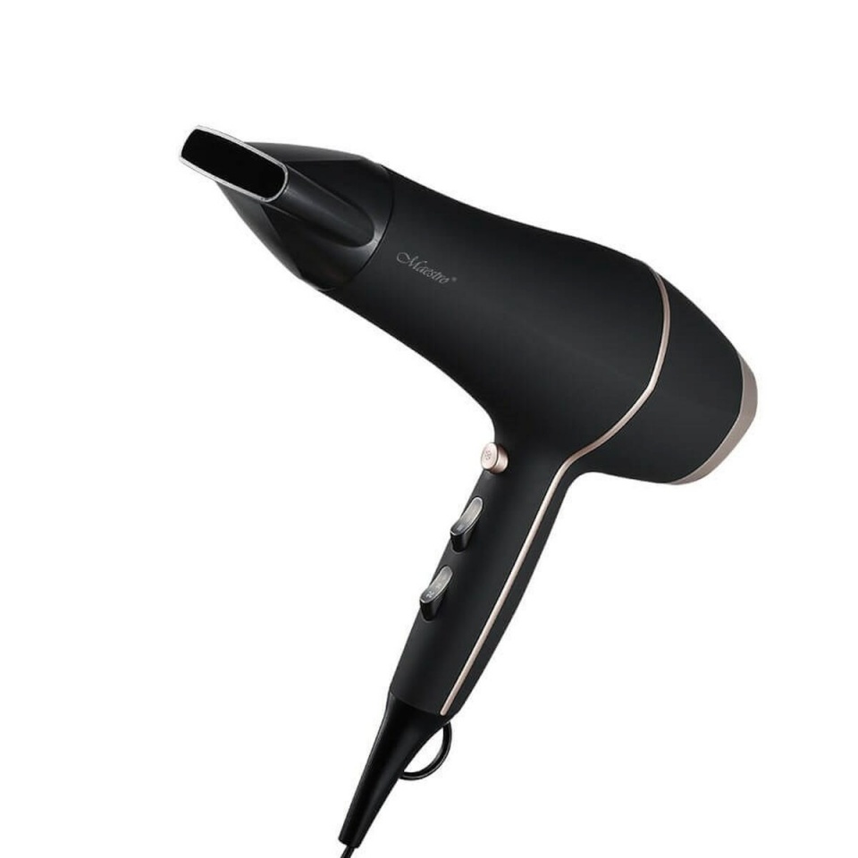 Feel Maestro föön MR-221 Professional Hair Dryer, 2400W, must 