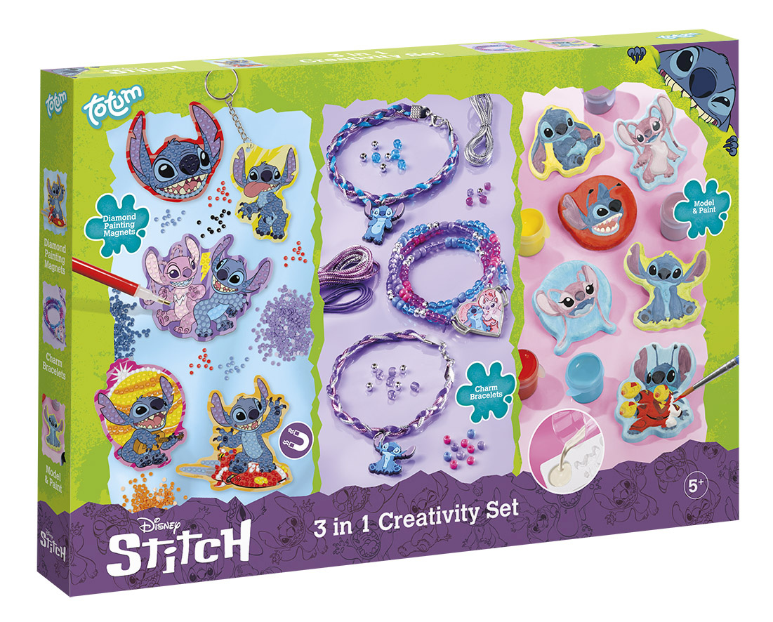Totum Disney STITCH 3in1 loominguline komplekt, 700161