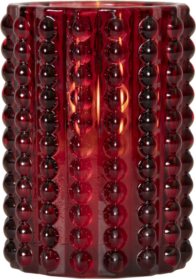 Star Trading LED-küünal Flamme Dotty LED Candle, 12,5cm, punane