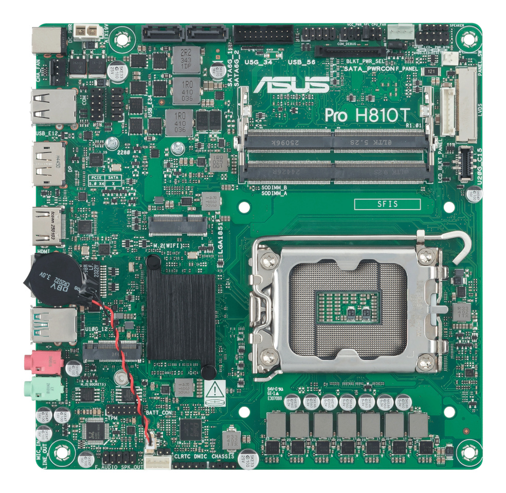 ASUS emaplaat PRO H810T-CSM