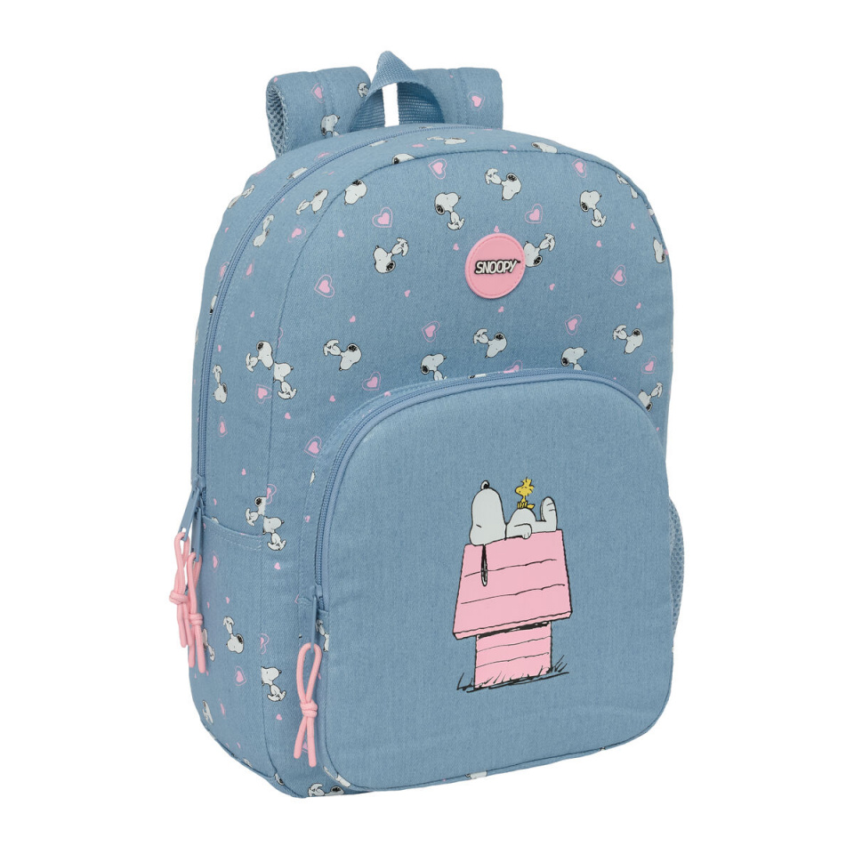 Snoopy seljakott Denim 30x46x14cm