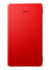 Midea külmik | MDRD142SLE32 | Energy efficiency class E | Free standing | Larder | Height 83.5cm | Fridge net capacity 93 L | 41 dB | punane