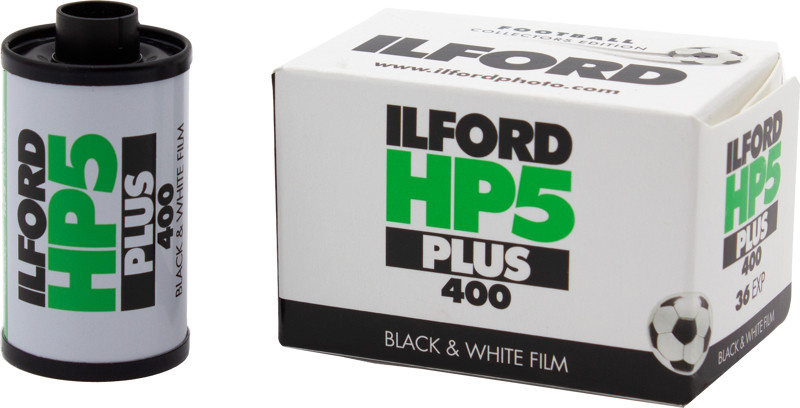 Ilford HP5 Plus 135-36 film Football Limited Edition