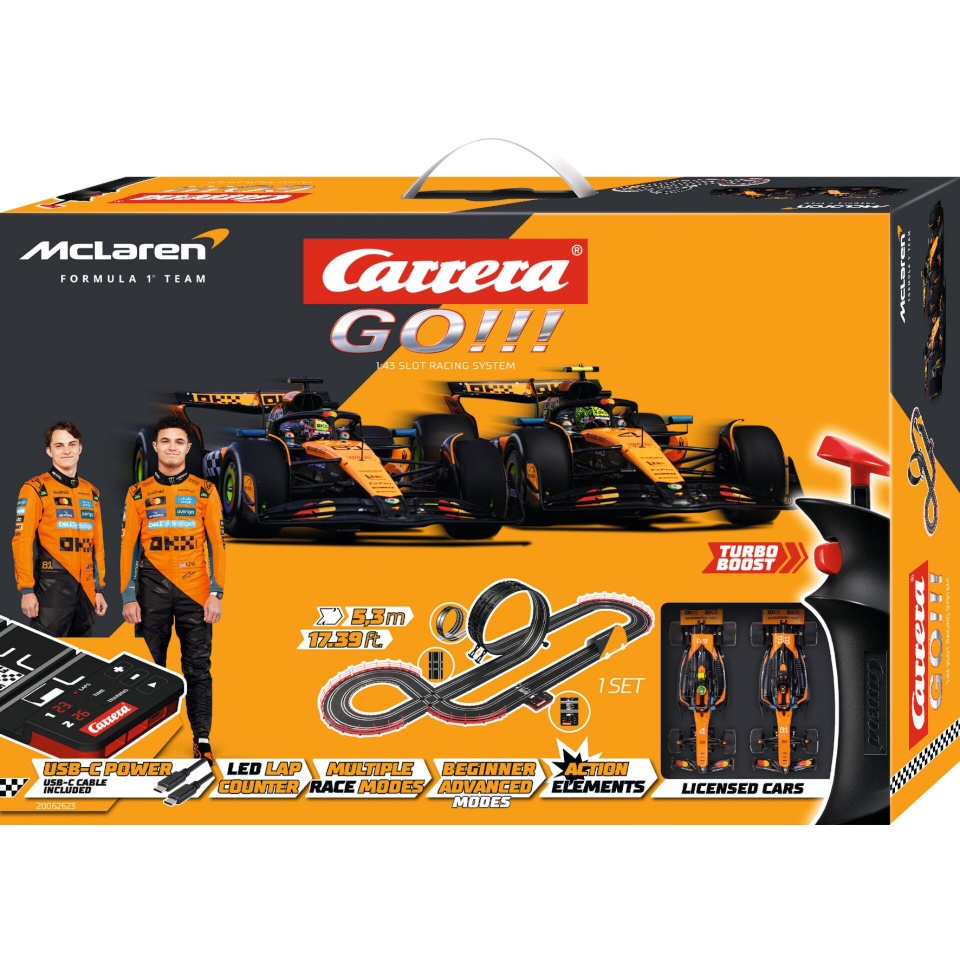 Carrera autoringrada GO McLaren Racing