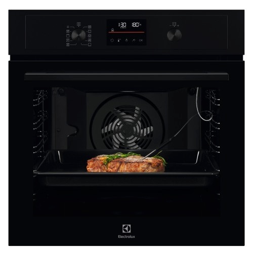 Electrolux integreeritav ahi EOD4P57H, SteamBake 600, 72L, aurufunktsioon, pürolüüs, must