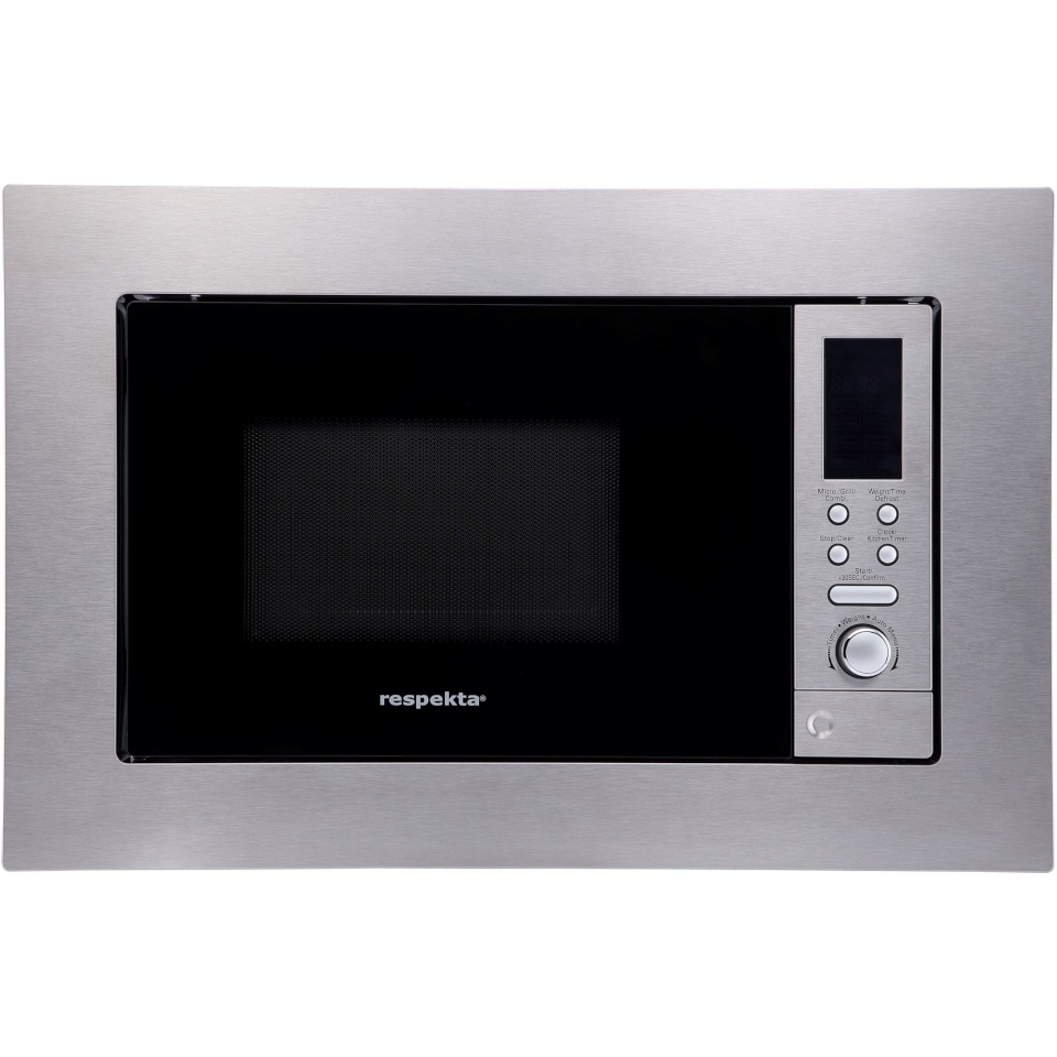 Respekta integreeritav mikrolaineahi MW 800 Microwave, roostevaba teras