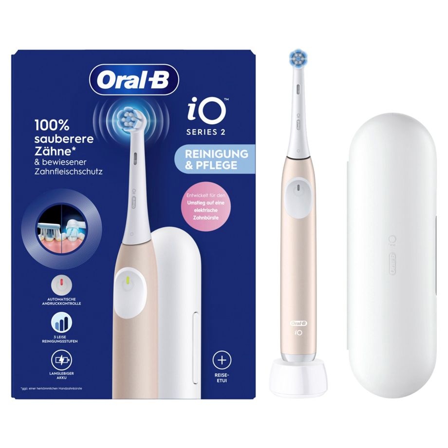 Braun elektriline hambahari Oral-B iO Series 2 Calm Pink with Travel Case, roosa