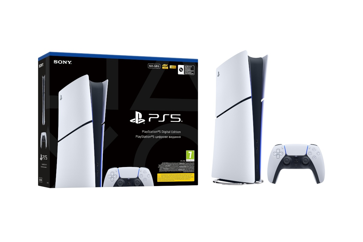 PlayStation 5 digitaalväljaande 825 GB (PS5) mängukonsool