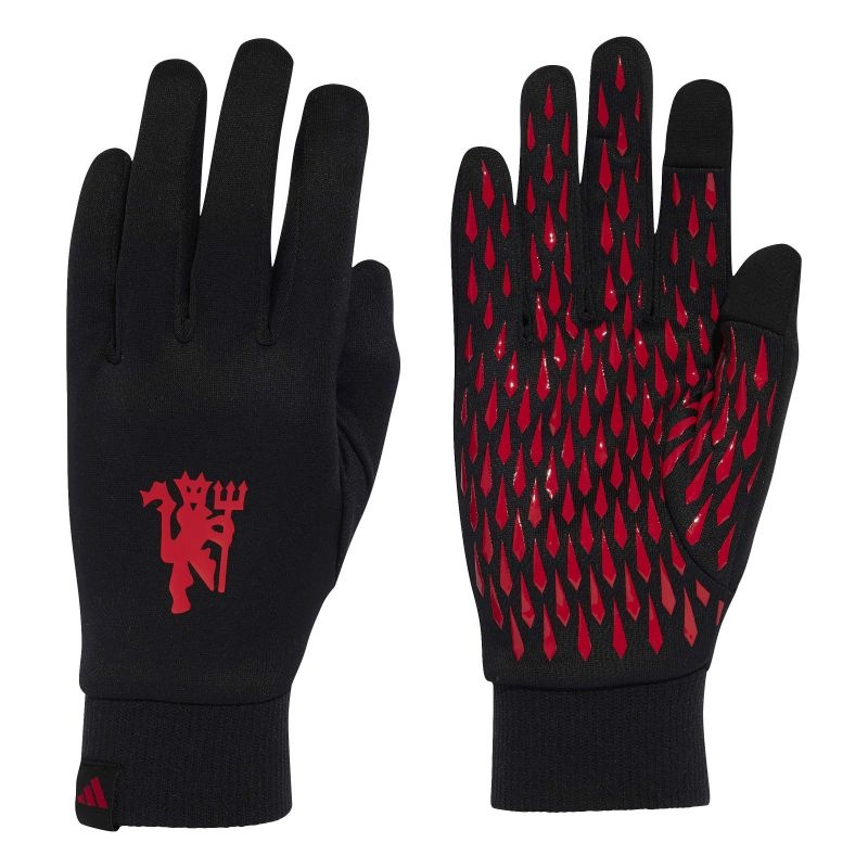 Adidas Manchester United M IY0438 winter gloves S