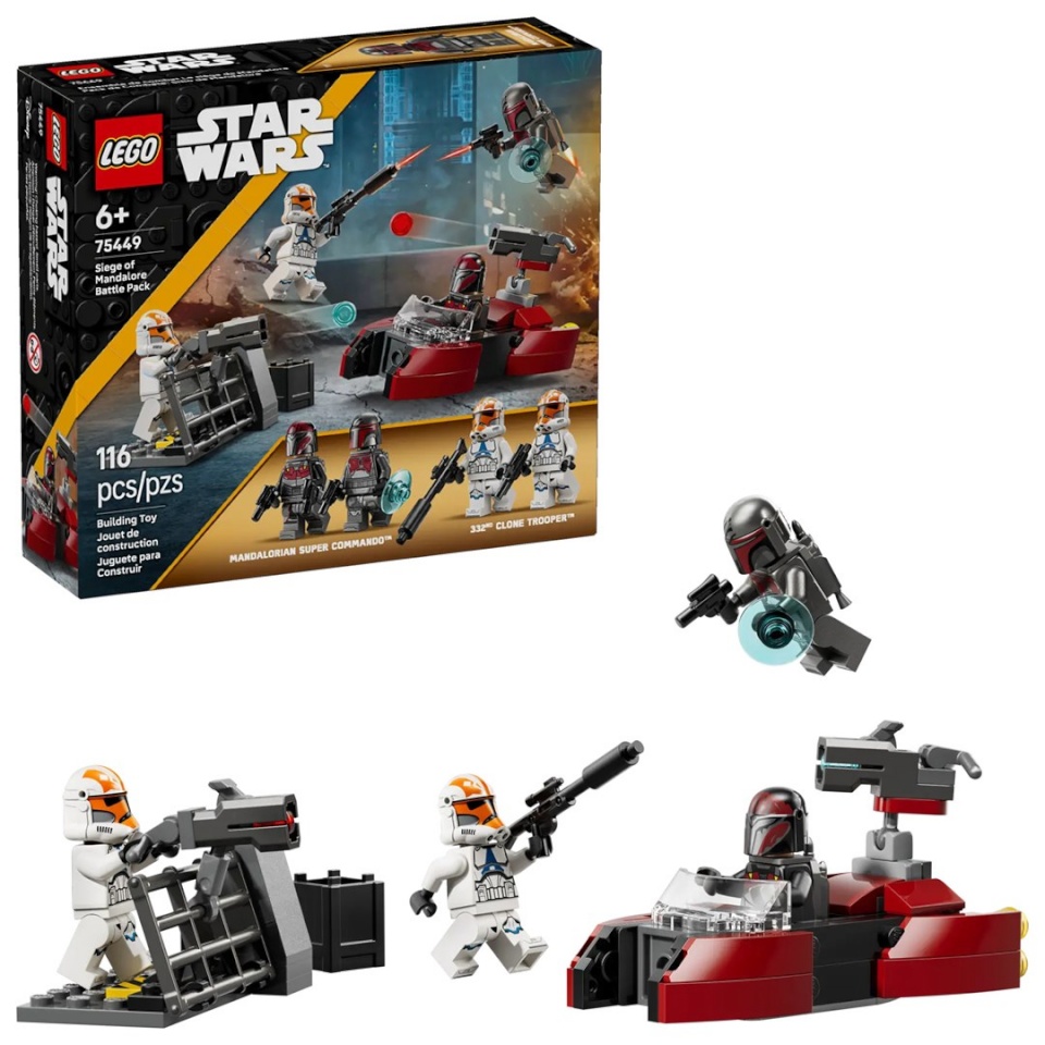 Lego klotsid STAR WARS 75449 Siege of Mandalore Battle Pack