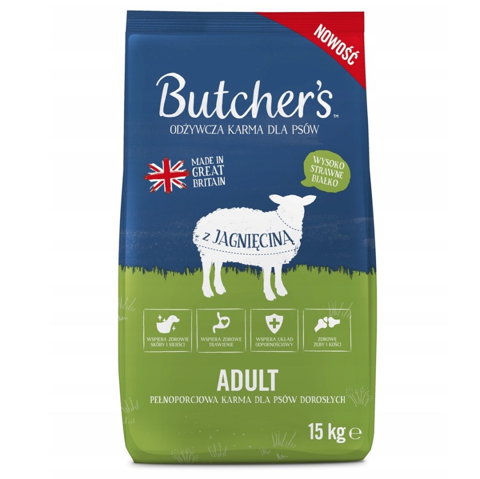 Butcher's kuivtoit koerale Original Lamb, 15kg