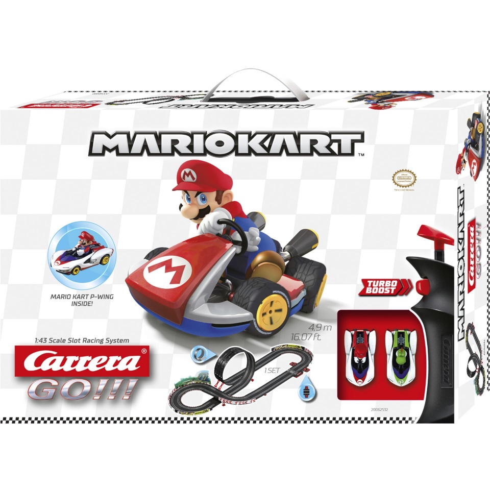Carrera autoringrada GO!!! 20062532 Nintendo Mario Kart P-Wing