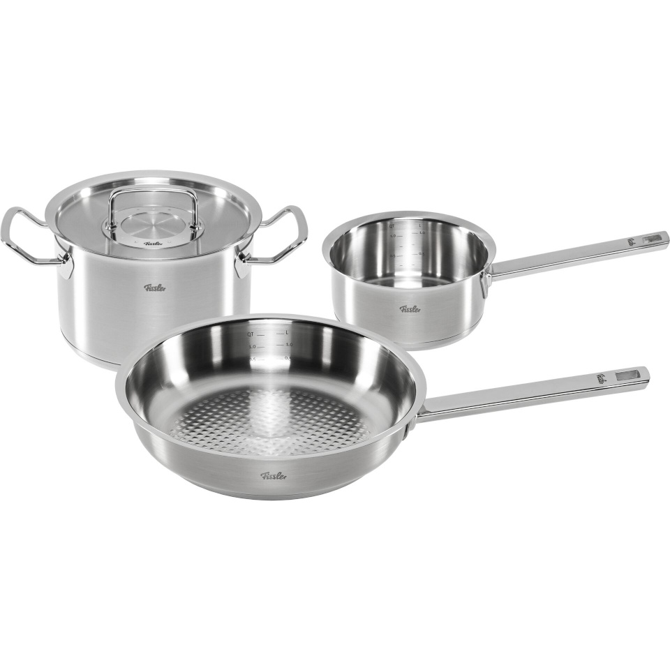 Fissler komplekt Profi Collection 2 Set, 3-osaline, hõbedane