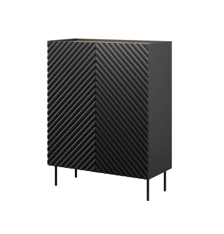 Cama Meble riiul Bookcase 2D2SZ ONDA 98x45x127 must