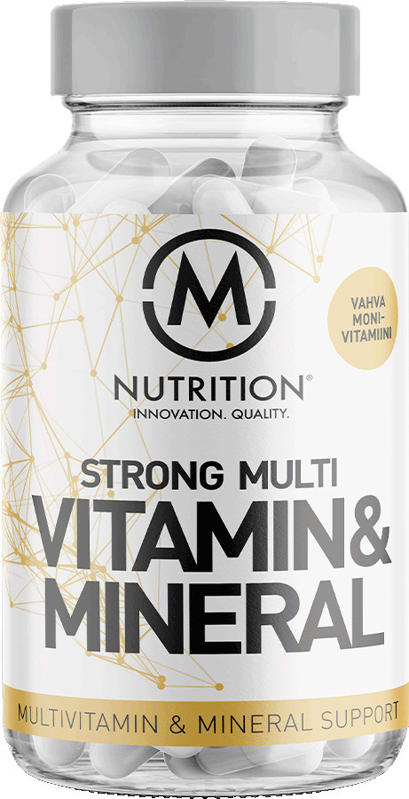 M-Nutrition multivitamiinid Strong Multivitamin & Minerals Multivitamin Supplement, 100 kapslit