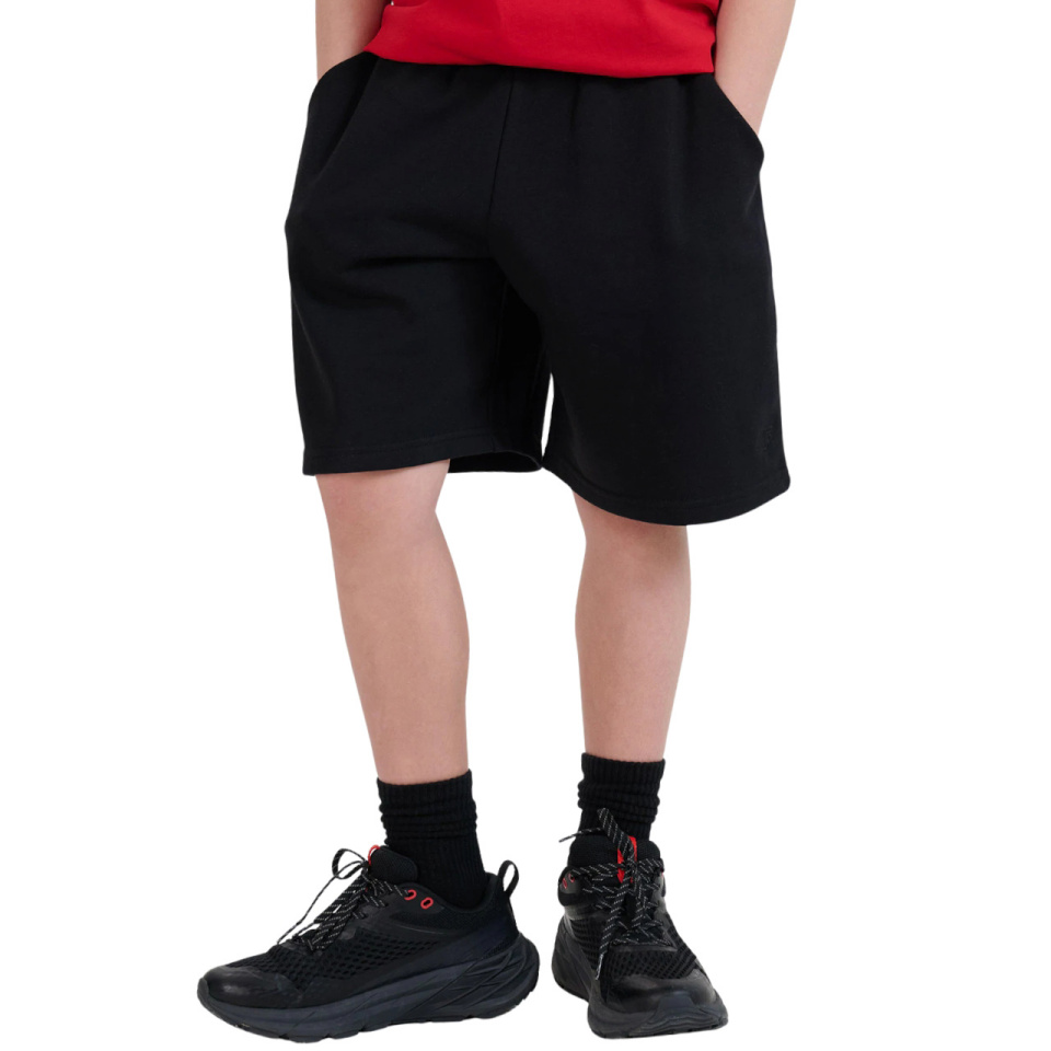 Lühikesed püksid Dla Chłopca 4F Cas M629 sügav must 4FJWMM00TSHOM629 20S 146cm