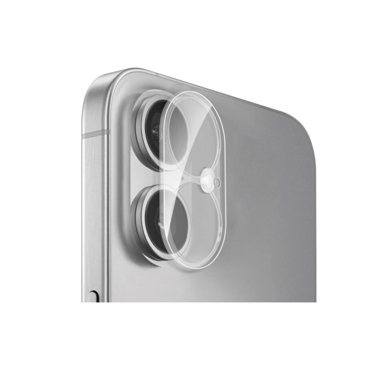 Puro Camera Tempered Glass for iPhone 16/iPhone 16 Plus Camera Island