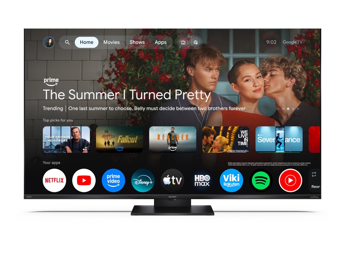 Sharp televiisor 50JR7265E 50" (126cm) 4K Ultra HD QLED Google TV |