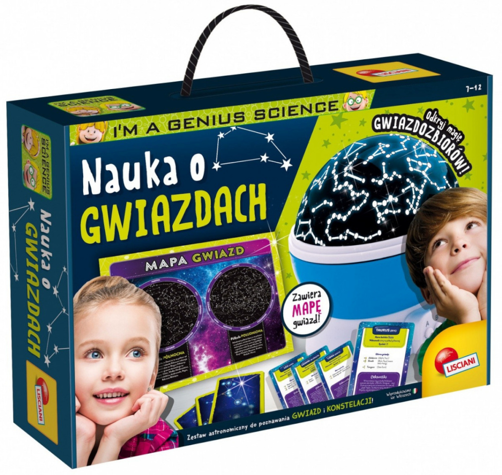 Lisciani Set scientific Im a Genius learning about gwiazdach