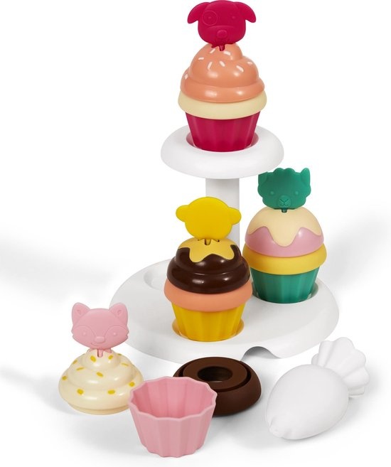 Skip Hop sett Zoo sort and stack Cupcakes, 9H012810