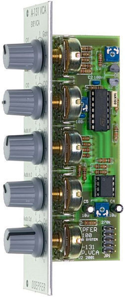 Doepfer A-131 pingega juhitav võimendi Eurorack moodul