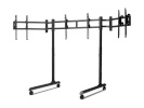 Next Level Racing põrandakinnitus Floor Stand | Round Tube Freestanding Single lauakinnitus Monitor Stand | Up to 3x43 " | Height adjustment, Tilt | Maximum weight (capacity) 50 kg | must