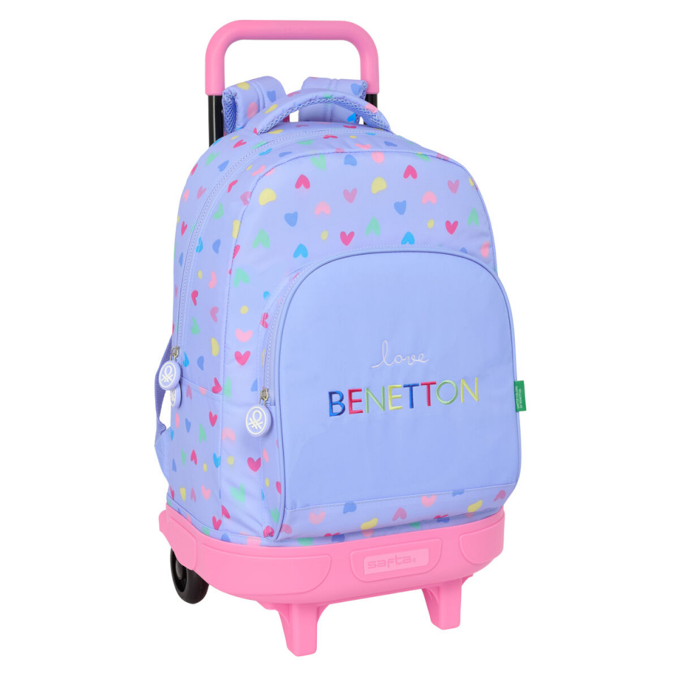 Benetton seljakott Lila lilla 33x45x22cm