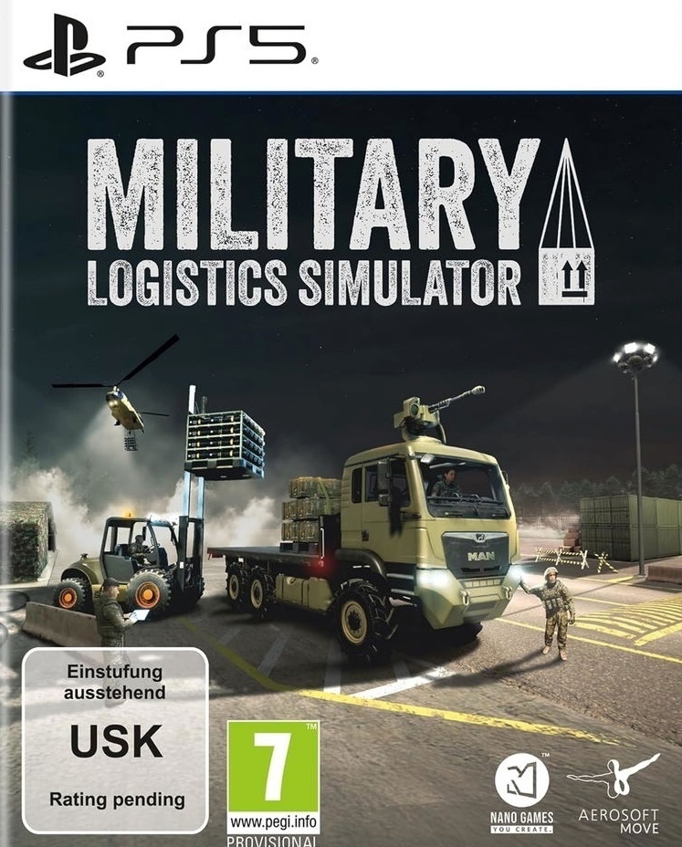Aerosofti mäng Military Logistics Simulator (PS5)