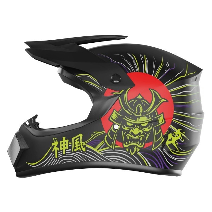 Kamikaze kiiver Full-face Tokyo Drift AKC208 size L