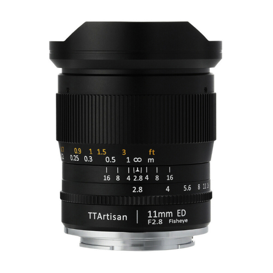 TTArtisan objektiiv 11mm F2.8 (Canon RF full frame)