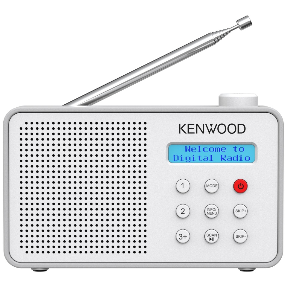 Kenwood raadio CR-M25DAB valge