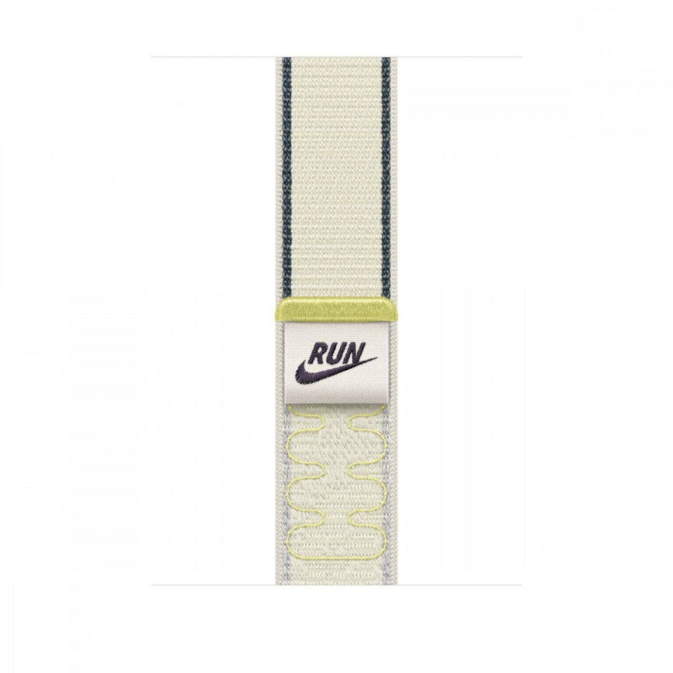 Apple kellarihm Watch 46mm Chalk Calm Nike Sport Loop