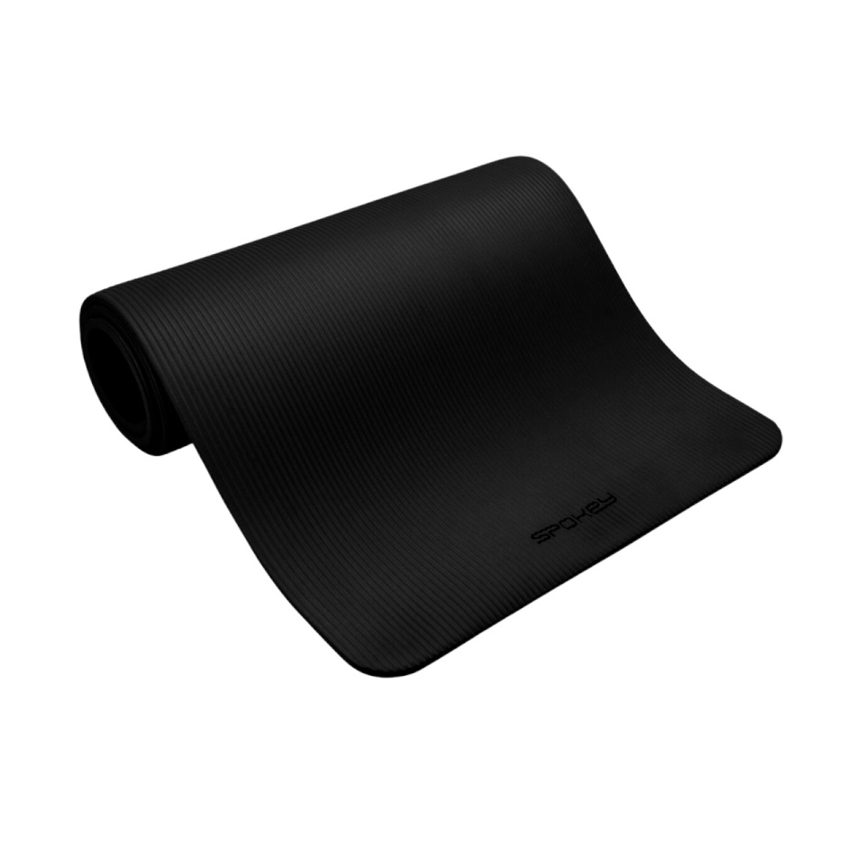 Spokey võimlemismatt Softmat 183×61x1 cm must 944041