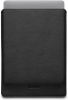 Woolnut kaitseümbris Leather Sleeve 14" MacBook Pro, must